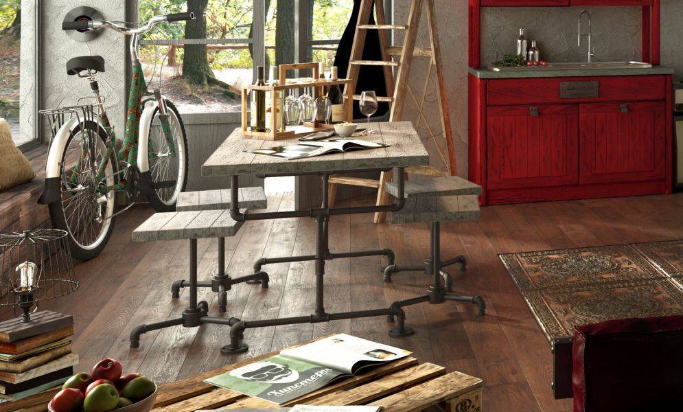 столовая группа home collection в стиле loft в Ангарске