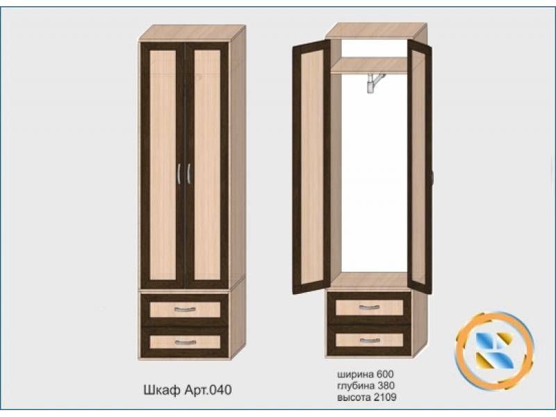 шкаф арт 040 в Ангарске