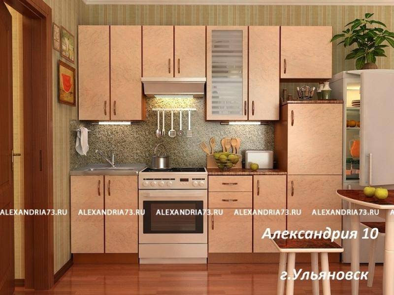 кухня прямая александрия 10 в Ангарске