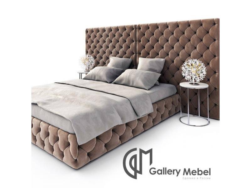 кровать с большим изголовьем letto gm 12 в Ангарске