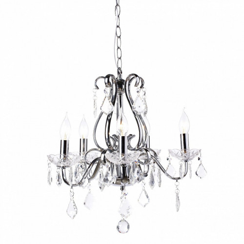 люстра chateaux хром, прозрачная в Ангарске