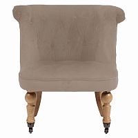 кресло amelie french country chair бежевое в Ангарске