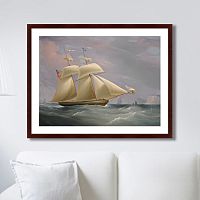 картина: the topsail schooner, 1838г. в Ангарске