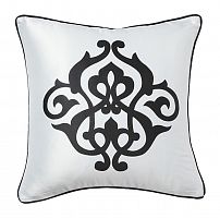 подушка с геральдическими лилиями fleur de lys white i в Ангарске