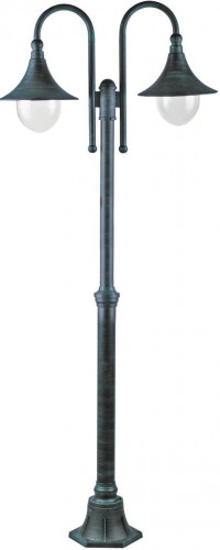 садово-парковый светильник arte lamp malaga a1086pa-2bg в Ангарске