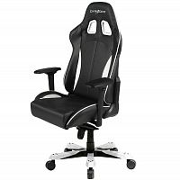 кресло геймерское dxracer king ks57 черно-белое в Ангарске