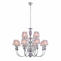 подвесная люстра st luce lilium sl175.103.12 розовая в Ангарске