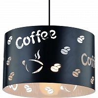 подвесной светильник arte lamp caffetteria a1233sp-1bk в Ангарске