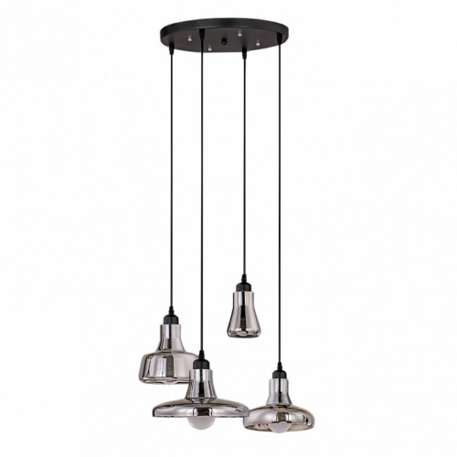 светильник boretto smoke glass round в Ангарске