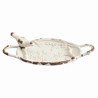 декоративное блюдо pewter dish серое в Ангарске