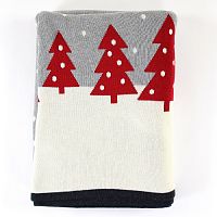 плед с орнаментом christmas story one, 130х180 см в Ангарске