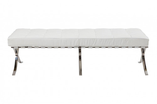 оттоманка barcelona loveseat белая в Ангарске