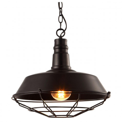 подвесной светильник arte lamp ferrico a9183sp-1bk в Ангарске