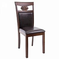 стул деревянный luiza dirty oak / dark brown в Ангарске