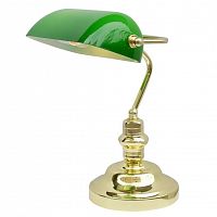 настольная лампа arte lamp banker a2491lt-1go в Ангарске