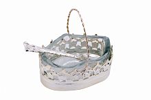 солонка с ложечкой ватель lv в Ангарске