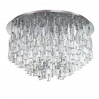 потолочный светильник люстра ideal lux majestic pl10 trasparente в Ангарске