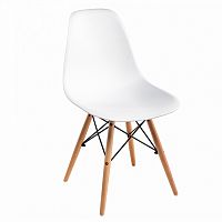 стул деревянный eames pc-015 white в Ангарске