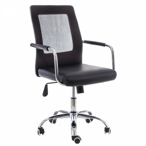 кресло компьютерное optima черное в Ангарске