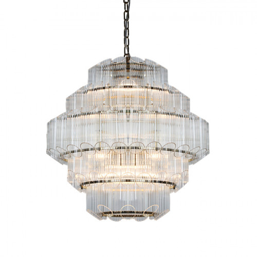 люстра vittoria 10a clear от delight collection прозрачная в Ангарске