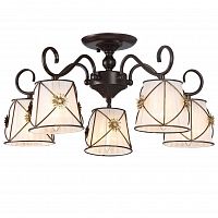 потолочная люстра arte lamp 72 a5495pl-5br в Ангарске