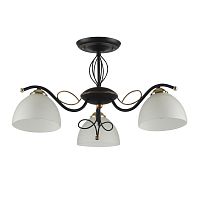 потолочная люстра idlamp ragia 554/3pf-blackpatina в Ангарске