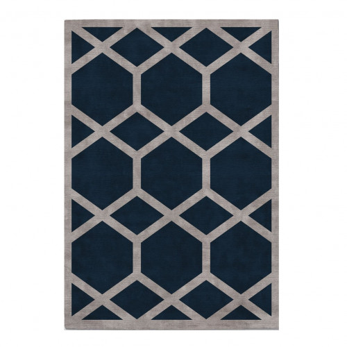 ковер ahston blue 300x400 синий в Ангарске