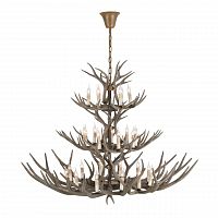 подвесная люстра st luce renna sl154.703.27 коричневая в Ангарске