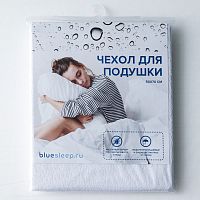 чехол защитный на подушку с мембраной blue sleep hybrid 050*070 в Ангарске