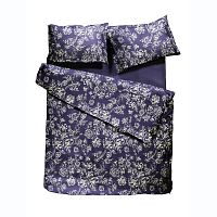 комплект постельного белья decoflux сатин 2 семейный peony indigo в Ангарске