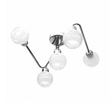 потолочная люстра idlamp agostina 361/5a-whitechrome в Ангарске