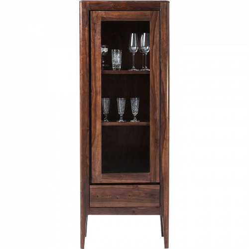 шкаф-витрина brooklyn walnut коричневый 65x40 в Ангарске