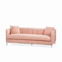 диван casper sofa прямой розовый в Ангарске