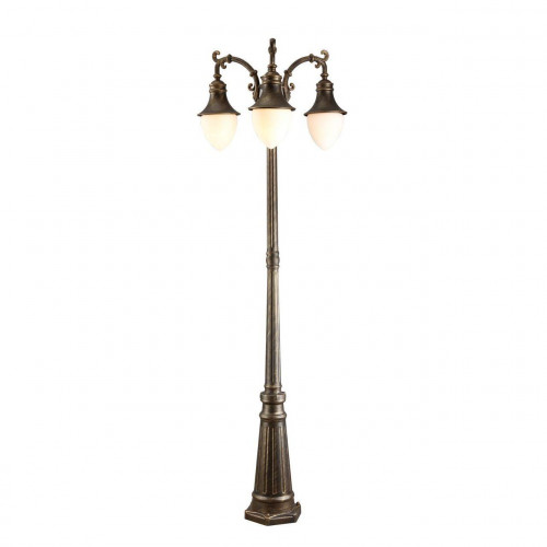 садово-парковый светильник arte lamp vienna a1317pa-3bn в Ангарске