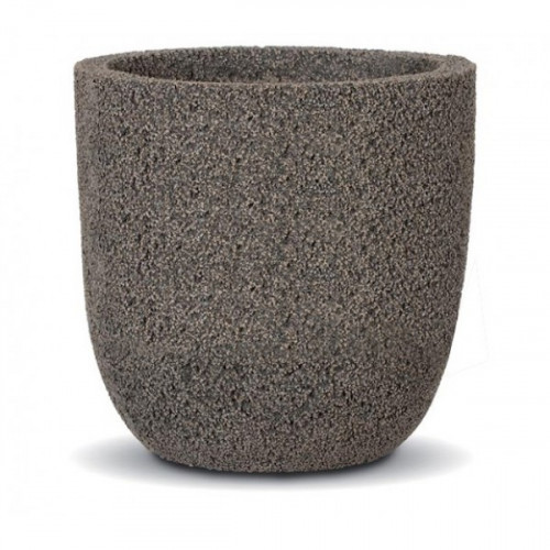 вазон из искусственного камня малый альма черный в Ангарске