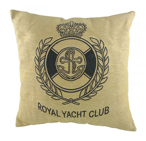 подушка с гербом королевского royal yacht club в Ангарске