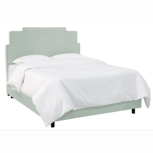 кровать двуспальная 160x200 зеленая paxton bed mint в Ангарске