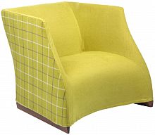 кресло vivienne armchair yellow checkerboard в Ангарске