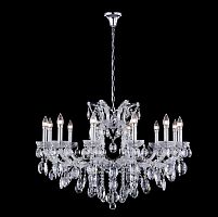 подвесная люстра crystal lux hollywood sp12 chrome в Ангарске