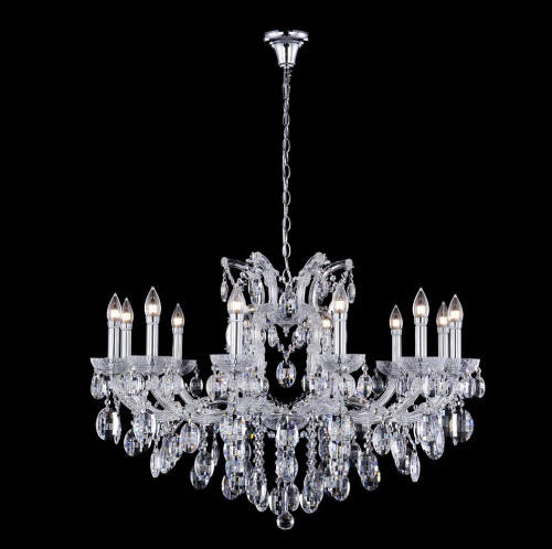 подвесная люстра crystal lux hollywood sp12 chrome в Ангарске