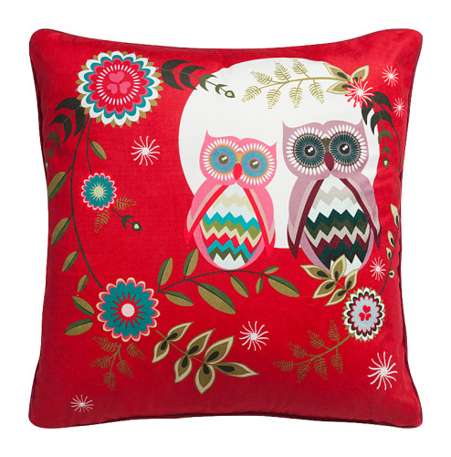 подушка с совами owl's party в Ангарске