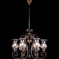 подвесная люстра arte lamp palermo a2053lm-6br в Ангарске