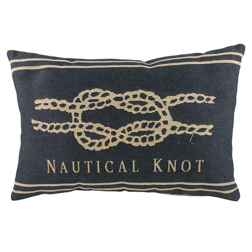 подушка с морским узлом nautical knot denim в Ангарске