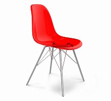 стул dsr красный s37 (eames style) в Ангарске