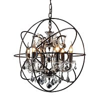 люстра foucault's orb crystal d52 антик (темная) чёрная в Ангарске