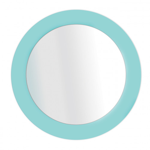 зеркало круглое голубое sheer tiffany в Ангарске