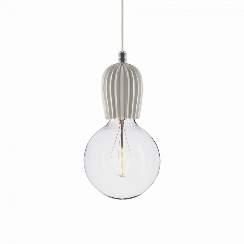 подвесной светильник beton rib white aluminum в Ангарске