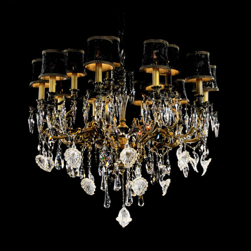 люстра md102752-15a от illuminati бронзовая/черная в Ангарске