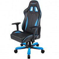 кресло геймерское dxracer king ks57 черно-синее в Ангарске