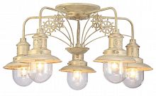 потолочная люстра arte lamp sailor a4524pl-5wg в Ангарске